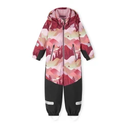 Zimní overal Kurikka Grey Pink