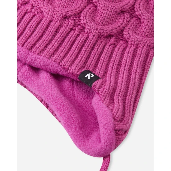 Reima Pletená čepice Paljakka Fucshia