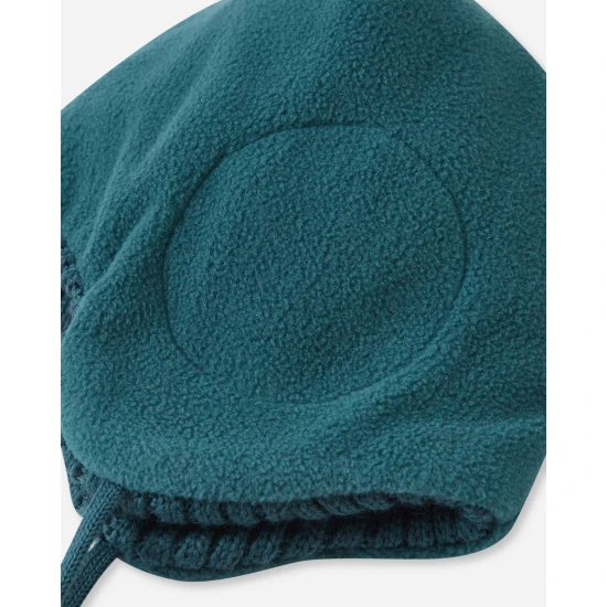 Reima Pletená čepice Paljakka Dark Teal