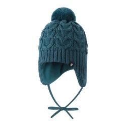Pletená čepice Paljakka Dark Teal