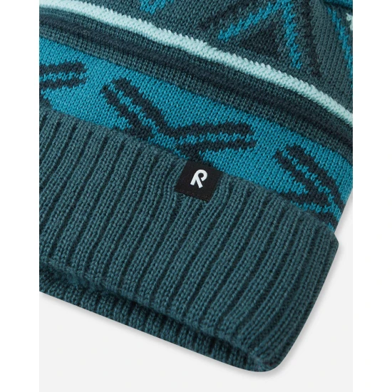 Reima Sportovní čepice Kirjoen Dark Teal
