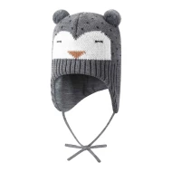 Čepice s bambulí Ilmein Melange grey