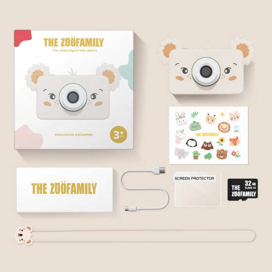 Dětský digitální fotoaparát Zoo Friends Koala Zoofamily