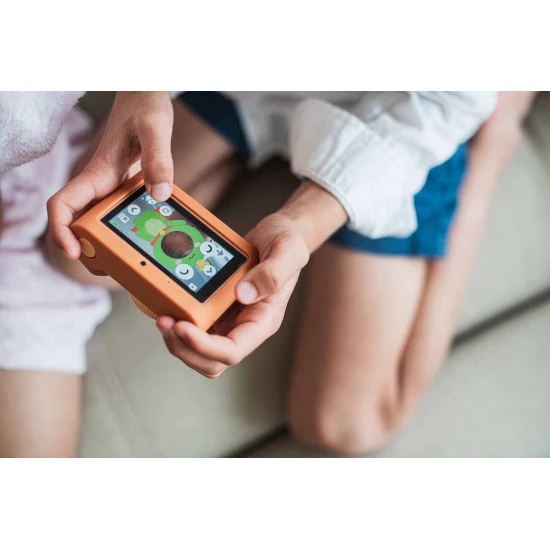 The Zoofamily Dětský digitální fotoaparát Urban Zoo Medvěd Dětský fotoaparát se selfie kamerou se zvířecími motivy.