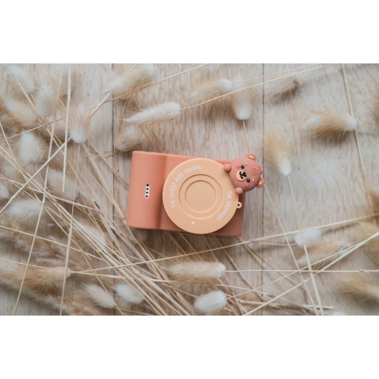 The Zoofamily Dětský digitální fotoaparát Urban Zoo Medvěd Dětský fotoaparát se selfie kamerou se zvířecími motivy.