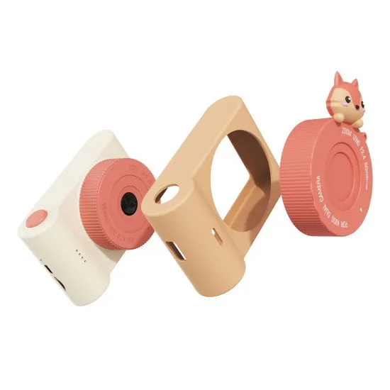 Dětský fotoaparát se selfie kamerou se zvířecími motivy.
