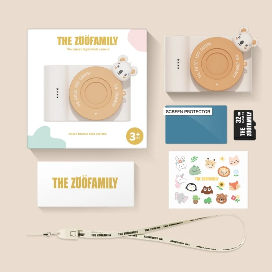 Dětský digitální fotoaparát Urban Zoo Koala Zoofamily