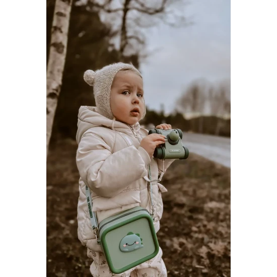 Silikonová taška pro bezpečné přenášení fotoaparátu.