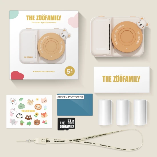 Dětský instantní fotoaparát Zoo Print Koala Zoofamily