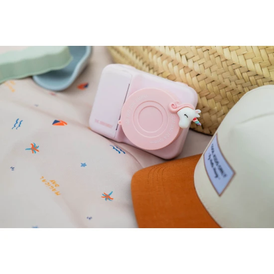 The Zoofamily Dětský instantní fotoaparát Zoo Print Jednorožec Instantní dětský fotoaparát s možností tisku fotek.