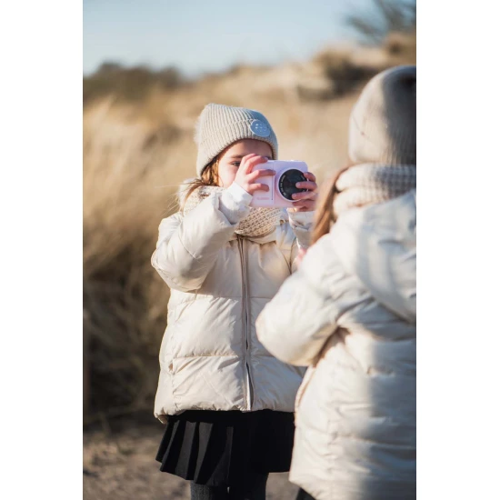 The Zoofamily Dětský instantní fotoaparát Zoo Print Jednorožec Instantní dětský fotoaparát s možností tisku fotek.