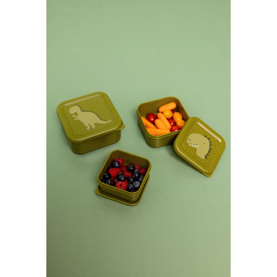 Svačinové boxy Dinosaur 3 ks