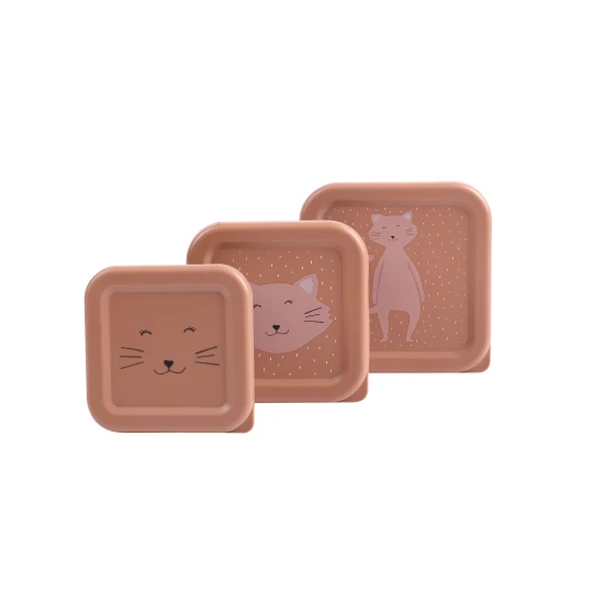 Svačinové boxy Kočka 3 ks