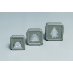 Svačinové boxy Žralok 3 ks