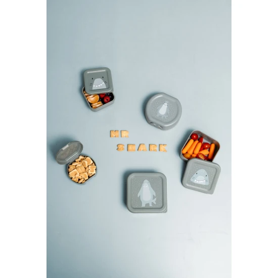 Svačinové boxy Žralok 3 ks