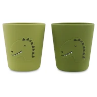 Silikonový hrnek Dinosaurus 2 ks