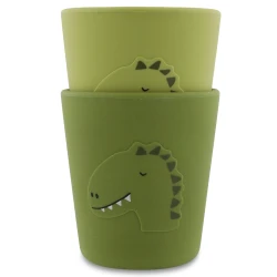 Silikonový hrnek Dinosaurus 2 ks
