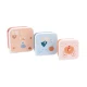 Tutete Svačinové boxy 3 ks Mouse Fairies TT-108886
