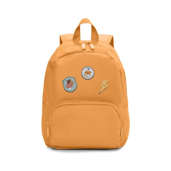 Tutete Dětský batoh se samolepicími textilními nášivkami Mustard TT-109315