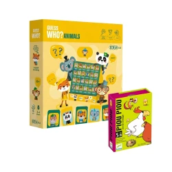 Set Hra Hádej kdo? Zvířátka a Karetní hra Piou Piou