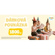 Dárková poukázka 1800 CZK Dárková poukázka 1800 CZK