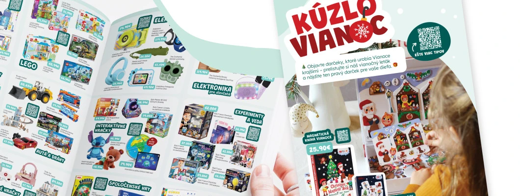 Vánoce jsou za dveřmi: Inspirujte se dárky z našeho vánočního letáku Vánoce jsou za dveřmi: Inspirujte se dárky z našeho vánočního letáku