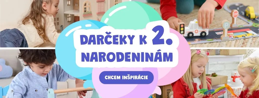 Víte, co jsou nejlepší dárky ke 2. narozeninám? Víte, co jsou nejlepší dárky ke 2. narozeninám?