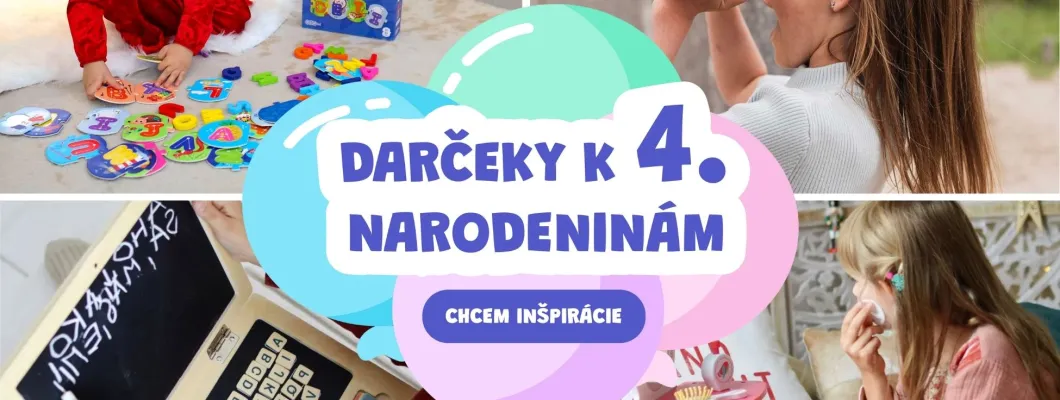Nejoriginálnější dárky ke 4. narozeninám Nejoriginálnější dárky ke 4. narozeninám