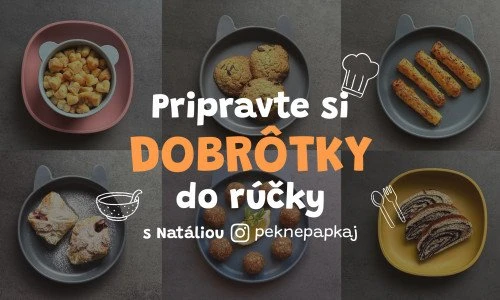 RECEPTY: Dobrůtky do ruky @peknepapkaj