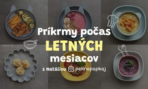 RECEPTY: Příkrmy během letních měsíců @peknepapkaj