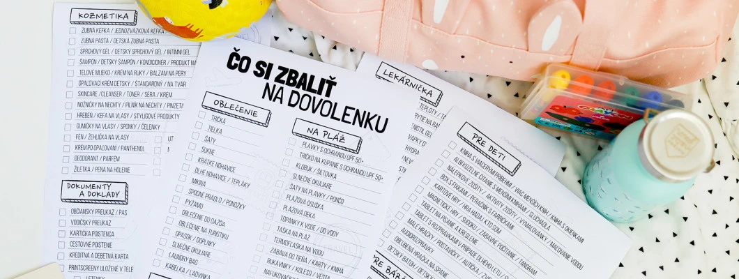 Stáhněte si: Co si sbalit na dovolenou