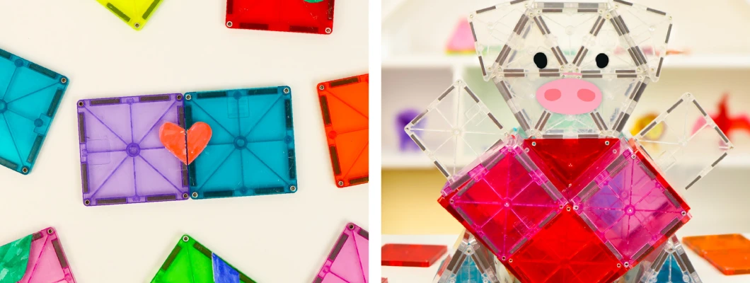 Valentýnská zábava s Magna Tiles Valentýnská zábava s Magna Tiles