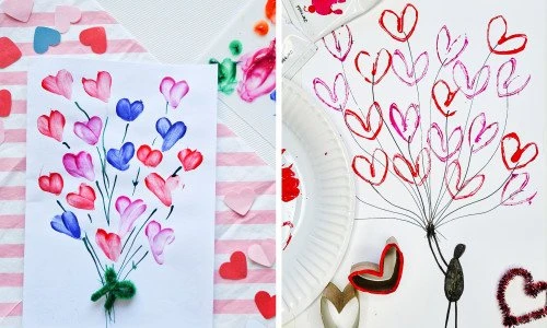 4 tipy na valentýnské tvoření