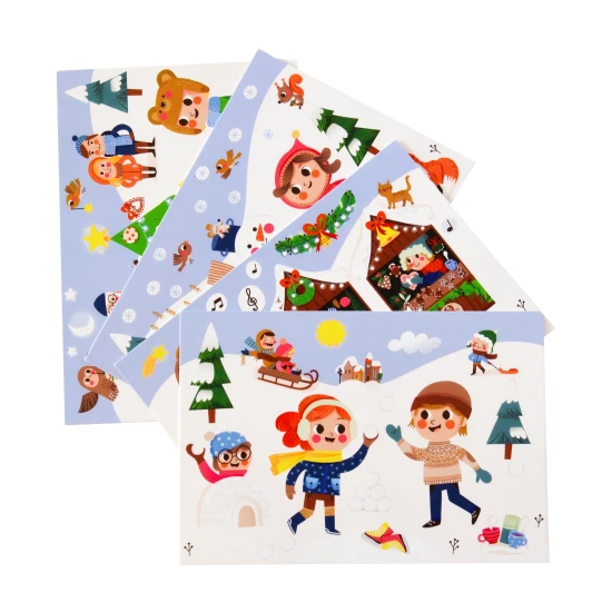 EDUkid Magnetická kniha Vánoce – Christmas Magnetic Book Magnetická kniha Vánoce – Christmas Magnetic Book