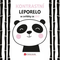Kontrastní leporelo se zvířátky ze ZOO Kontrastní leporelo se zvířátky ze ZOO
