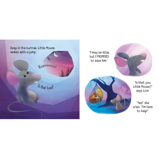 Jednoduše převyprávěná bajka pro nejmenší čtenáře.