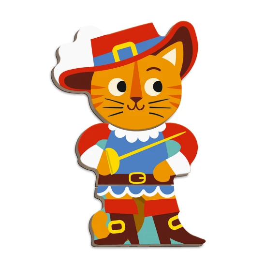 Magnetická kniha pro děti: Skládejte a tvořte vlastní pohádkové postavičky.