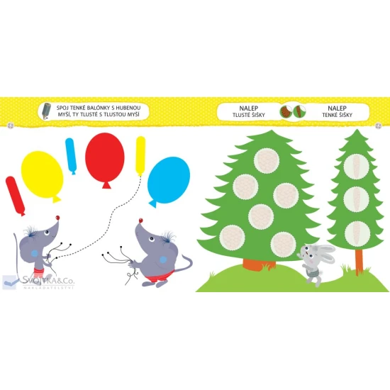 Malý zajíček - Protiklady