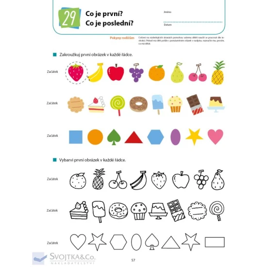 Matematika - Příprava do školky
