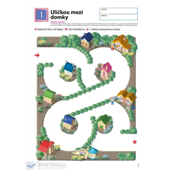 Můj první pracovní sešit - Bludiště