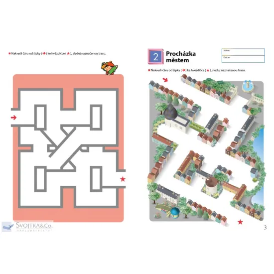 Můj první pracovní sešit - Bludiště