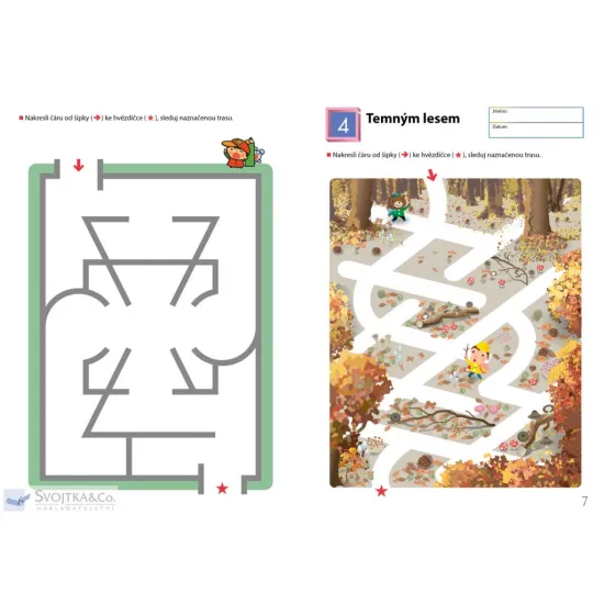 Můj první pracovní sešit - Bludiště
