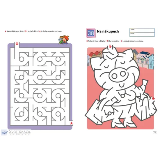 Můj první pracovní sešit - Bludiště