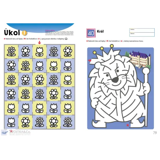 Můj první pracovní sešit - Bludiště