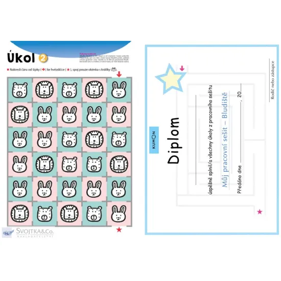 Můj první pracovní sešit - Bludiště