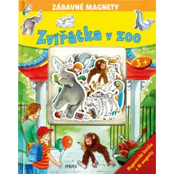 Zvířátka v ZOO - kniha se 16 magnetkami Zvířátka v ZOO - kniha se 16 magnetkami