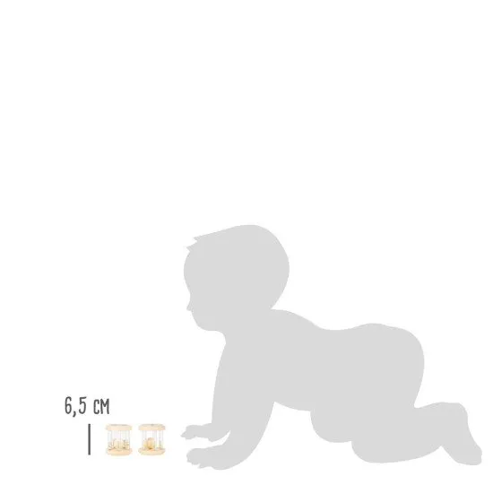 Small Foot by Legler Chrastítko Medvěd Chrastítko Medvěd