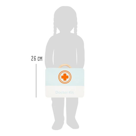 Doktorský a zubařský kufřík pro děti 2v1