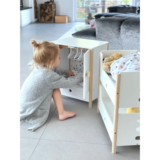 Small Foot by Legler Dřevěná patrová postýlka Dřevěná patrová postýlka