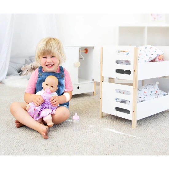 Small Foot by Legler Dřevěná patrová postýlka Dřevěná patrová postýlka